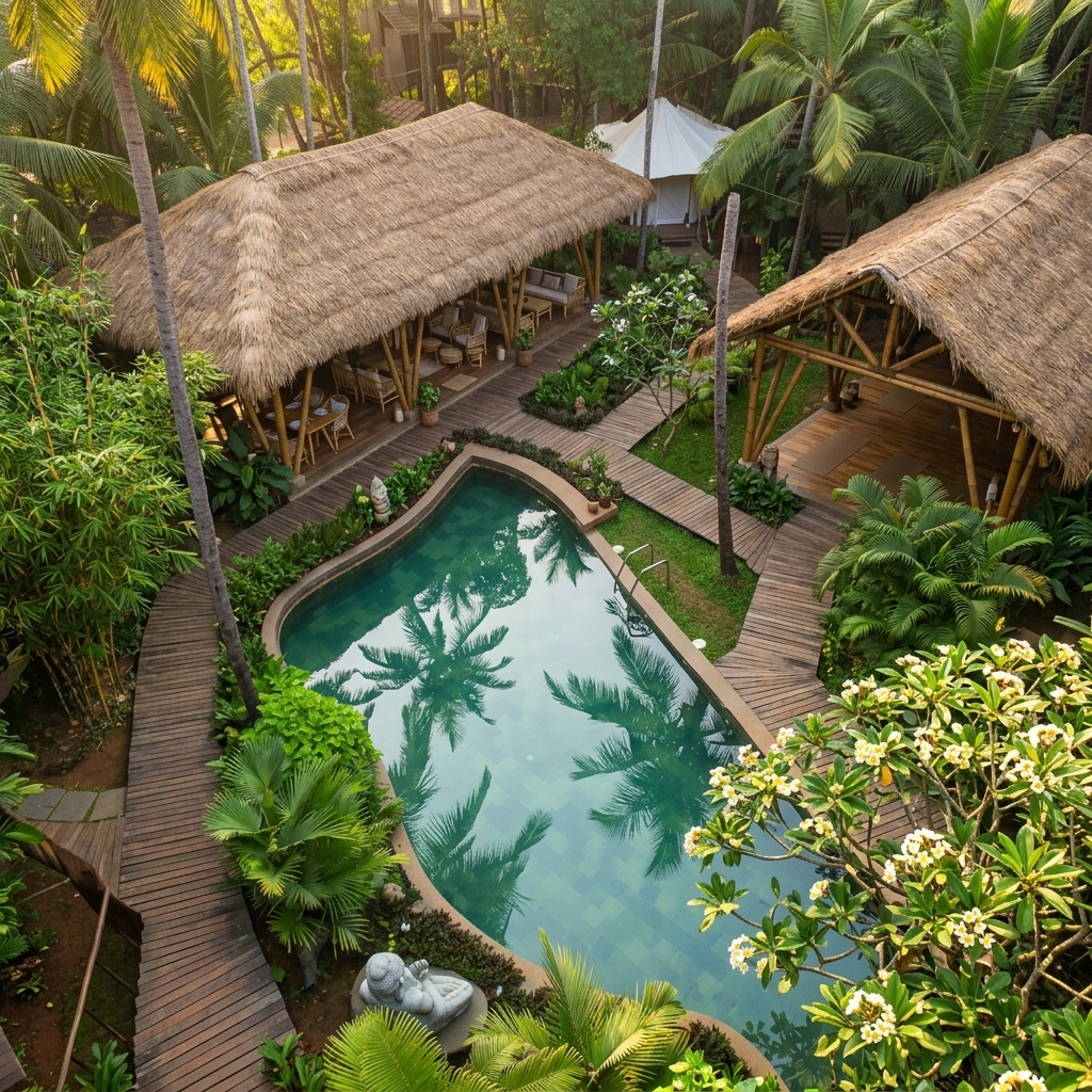 Resort for Lease in Ashwem-Mandrem Beach Road, Mandrem, Goa, India - image 1