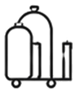 Luggage Storage & Concierge amenity illustration