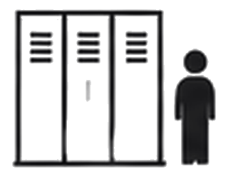 Staff Quarters / Lockers amenity illustration